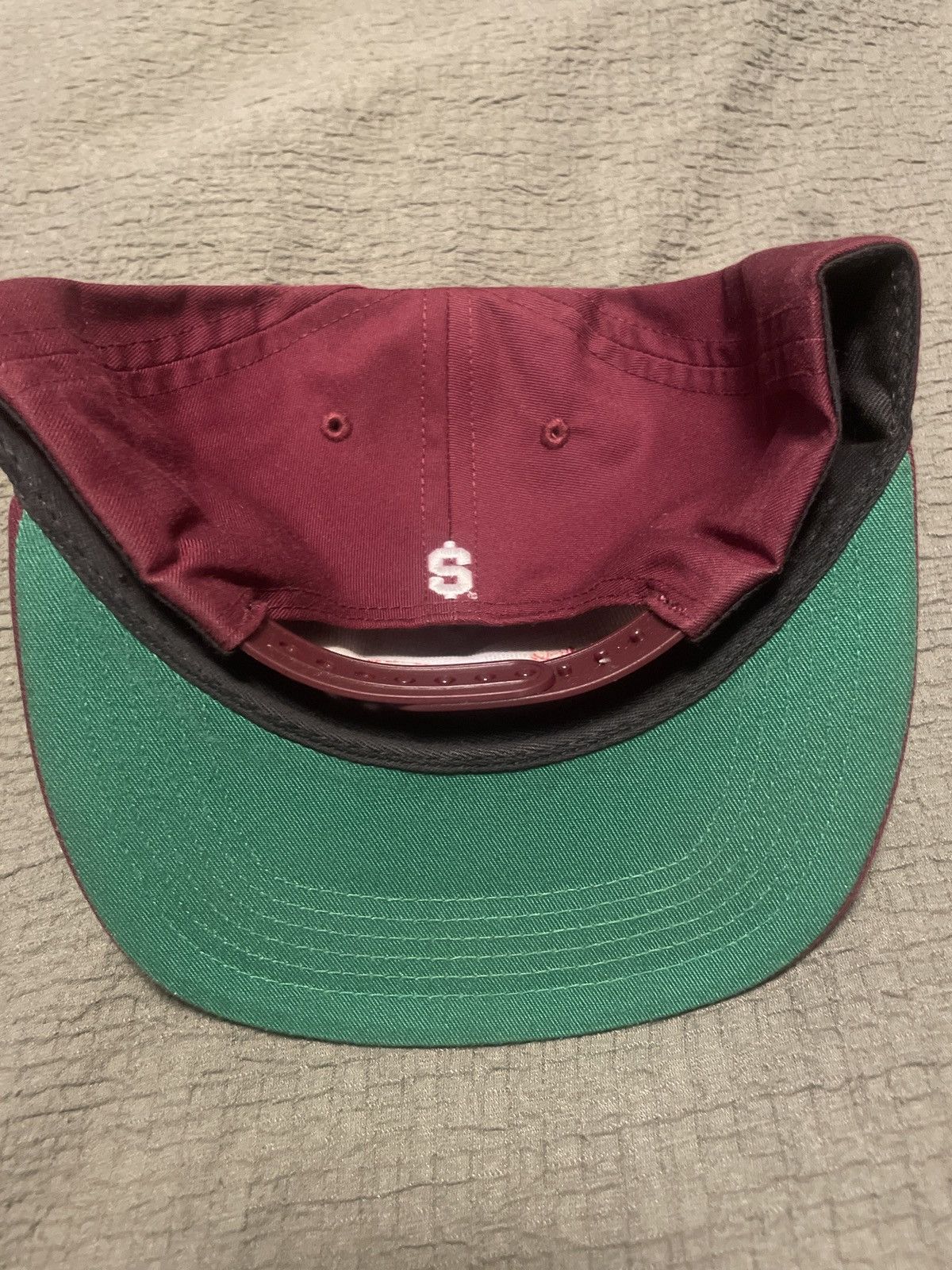 Supreme Burgundy supreme snapback Size ONE SIZE - 3 Thumbnail