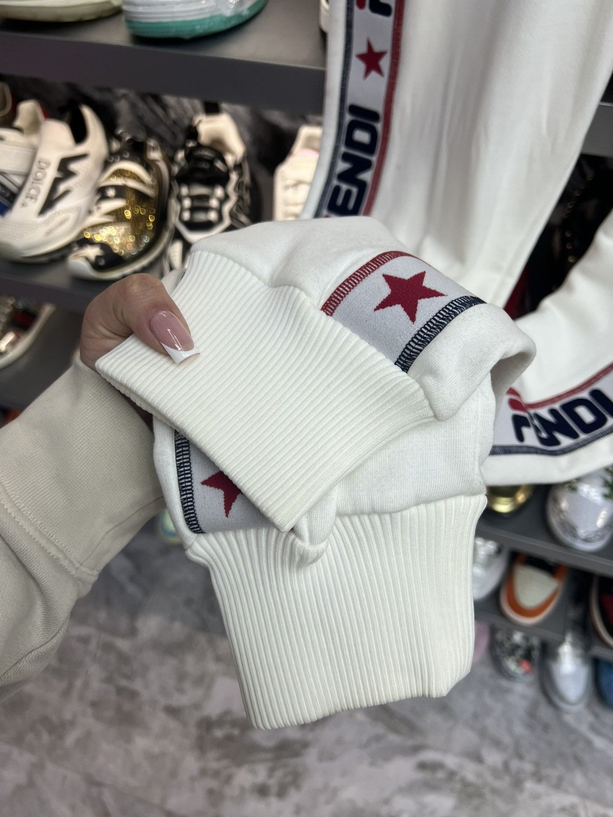 Fendi Fendi x Fila White Joggers Size 28" / US 6 / IT 42 - 3 Thumbnail