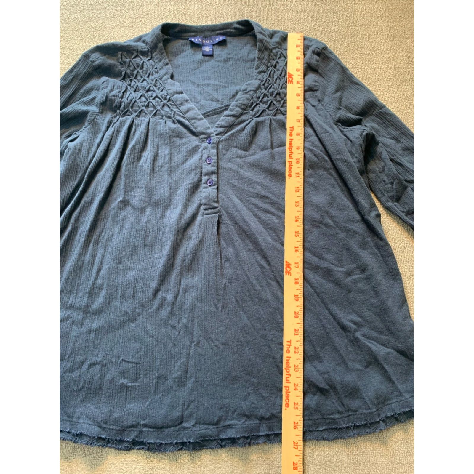 Vintage Bandolino Womens Long Sleeve Marge L Size L / US 10 / IT 46 - 3 Thumbnail