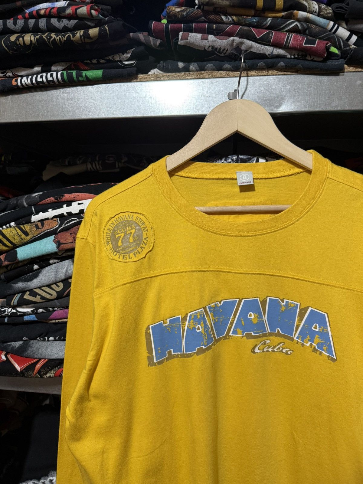 Bogner Bogner Fire + Ice Havana Cuba Long Sleeve T-Shirt Y2K Hype Size US XL / EU 56 / 4 - 3 Thumbnail