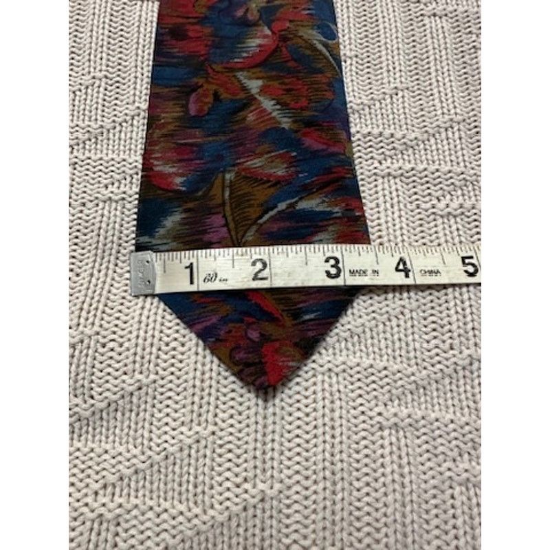 Fumagalli Fumagalli for Bergdorf Goodman abstract print silk tie Size ONE SIZE - 4 Thumbnail