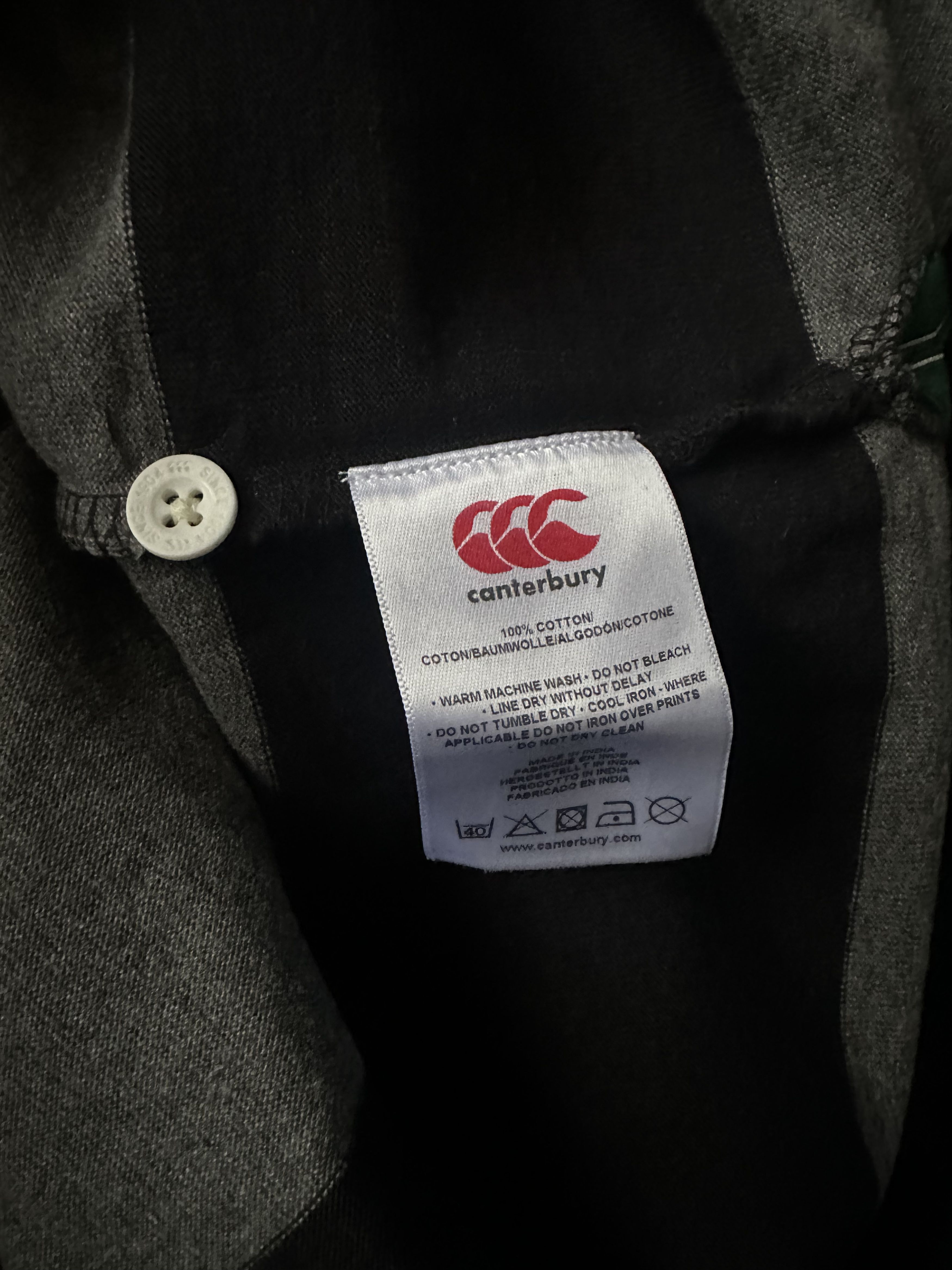 Canterbury of New Zealand Canterbury Rugby Stripped Long Polo Size L Size US L / EU 52-54 / 3 - 6 Thumbnail