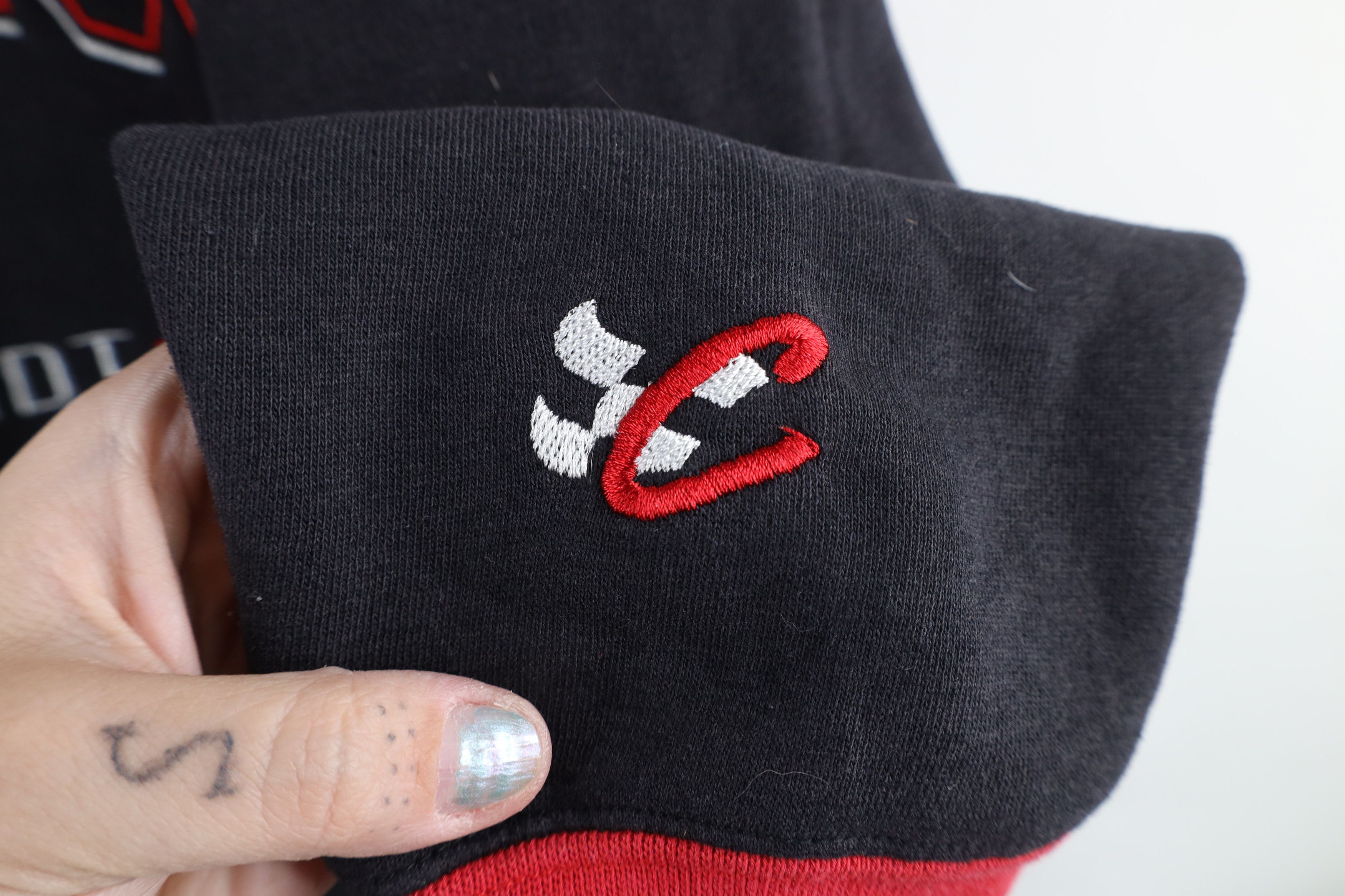 Vintage Vintage 90s Nascar Out Dale Earnhardt Racing Sweatshirt Size US L / EU 52-54 / 3 - 4 Thumbnail