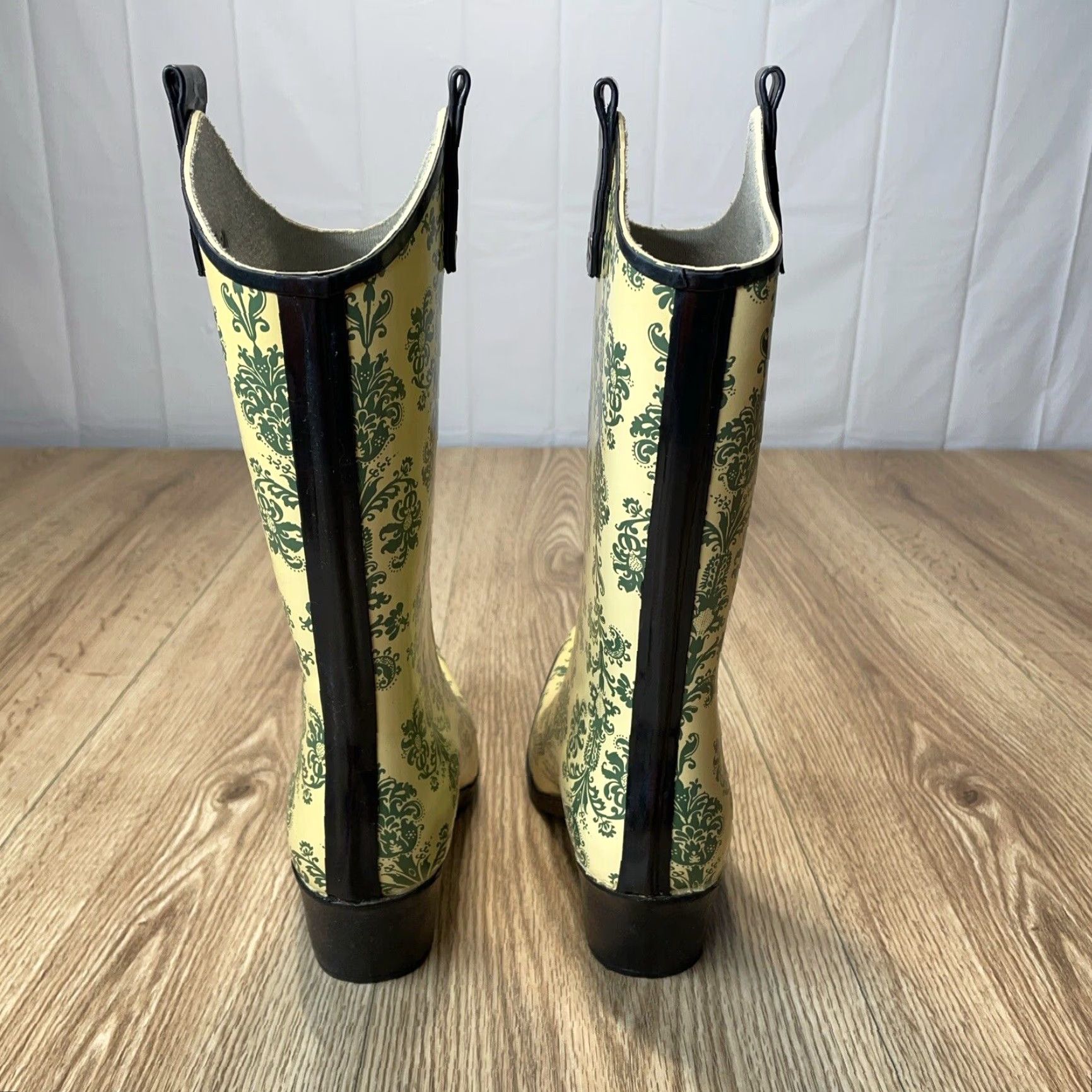 Nomad Nomad Yippy Western Rain Boots Womens Size 8 Multicolor Rubber Non-Slip Waterproof Size US 8 / IT 38 - 4 Thumbnail