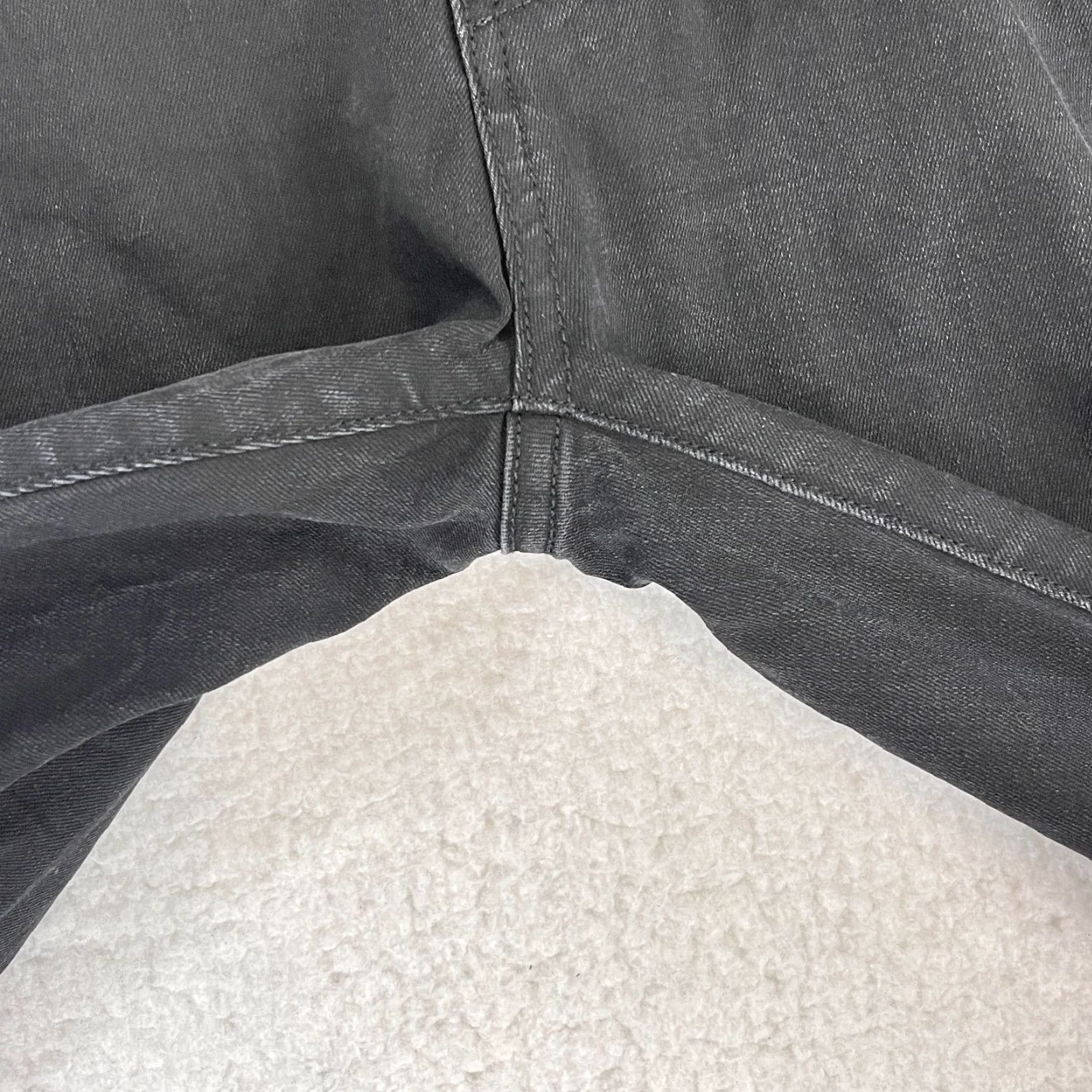 Veronica Beard VERONICA BEARD Debbie Skinny High-Rise Jeans Womens Size 25 Black Denim Mid-Rise Jeans Size 42" / US 20 - 6 Thumbnail