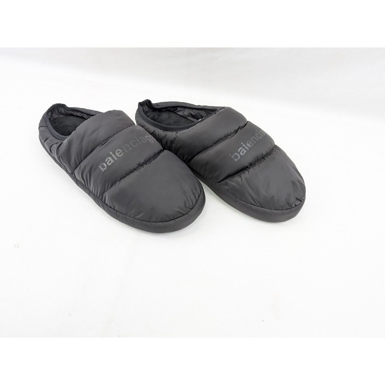 Balenciaga o1rshd1 Alaska Slipper Nylon in Black Size US 9 / EU 42 - 12 Thumbnail