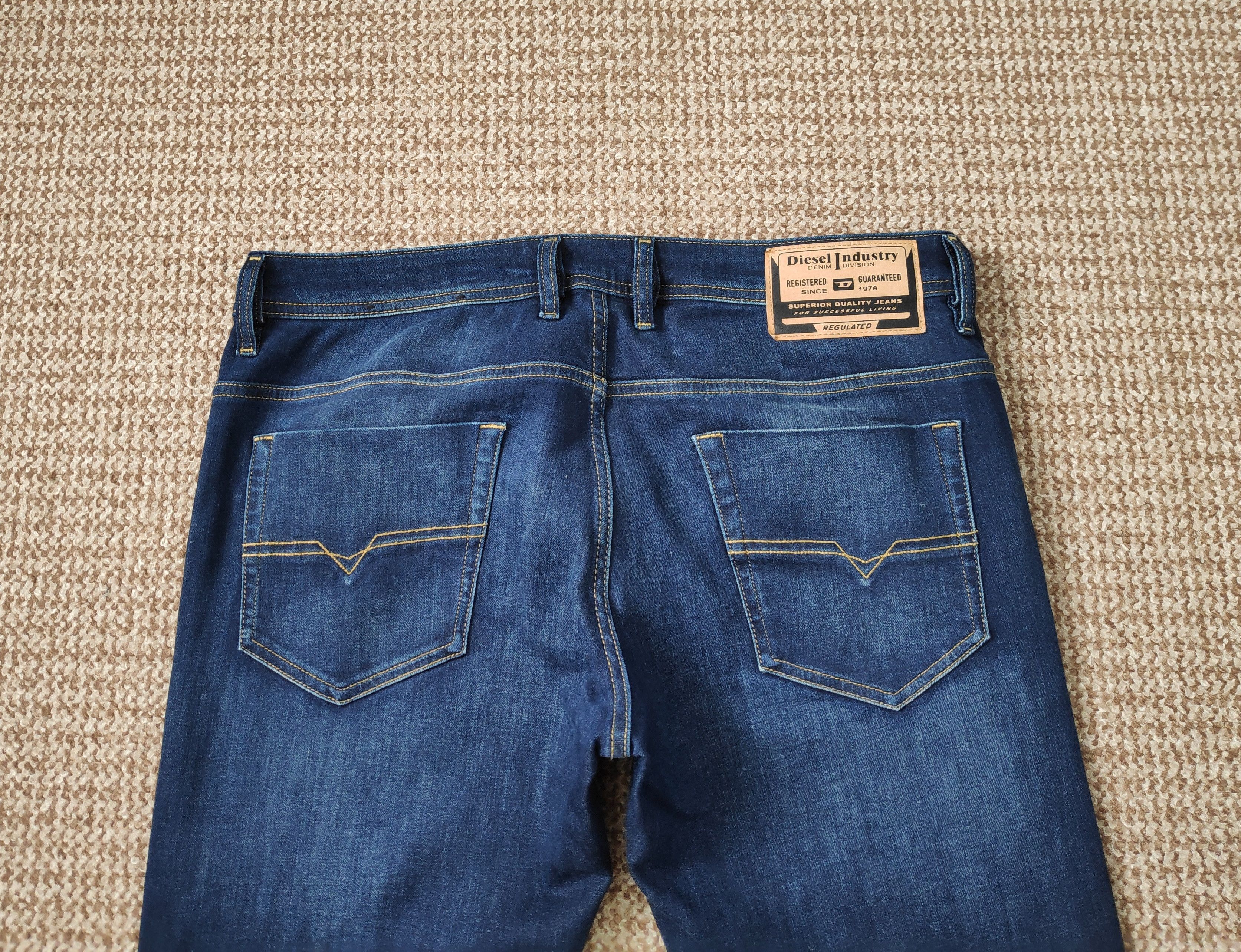 Diesel Diesel Safado-X Straight Regular Denim Jeans sz W33 L32 Size US 33 - 4 Thumbnail