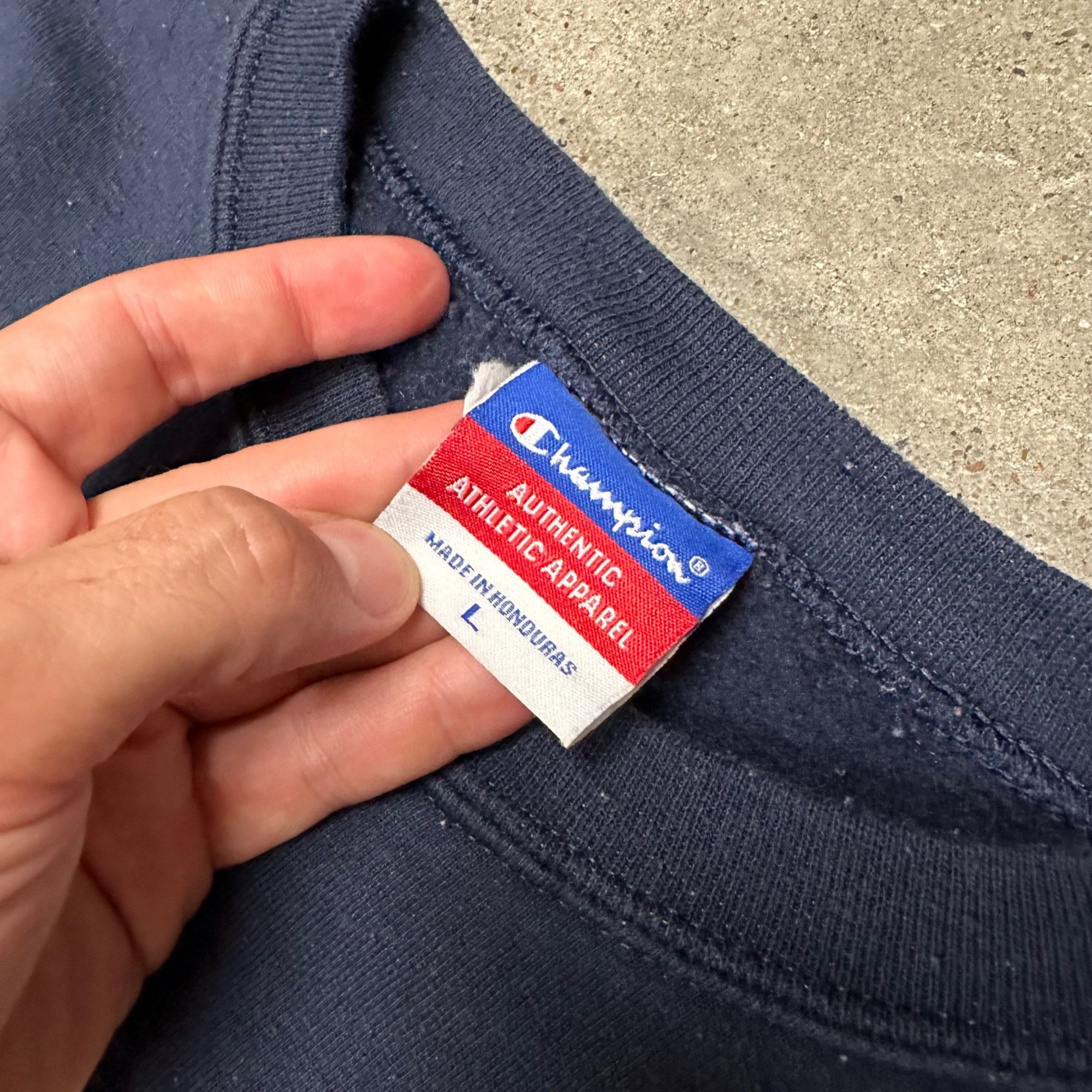 Champion × Vintage Vintage Champion University Of Virginia Sweatshirt Size US L / EU 52-54 / 3 - 2 Thumbnail