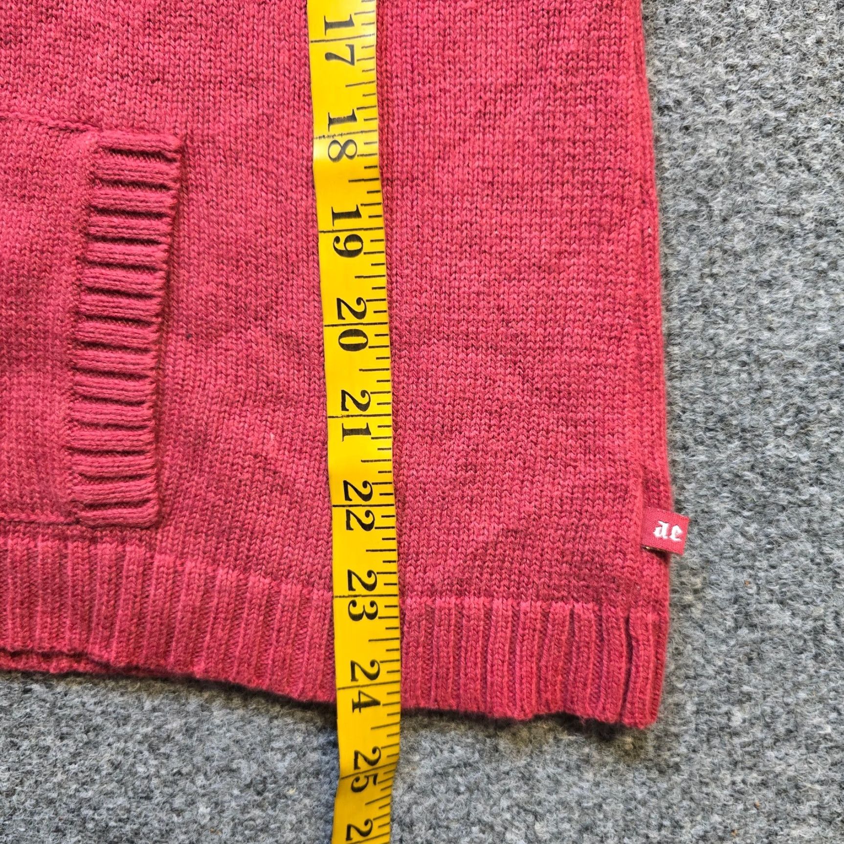 American Eagle Outfitters VINTAGE American Eagle Outfitters Sweater Womens Large Red Angora Rabbit Knit Fair Isle Casual Size L / US 10 / IT 46 - 6 Thumbnail