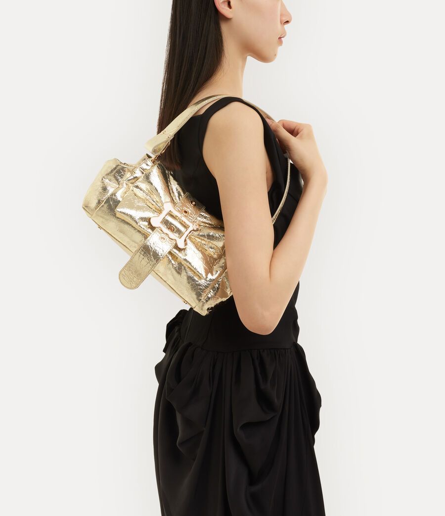 Vivienne Westwood o1f1d3z0726 Size: OS / Hazel Frame Shoulder Bag in Gold Size ONE SIZE - 2 Thumbnail