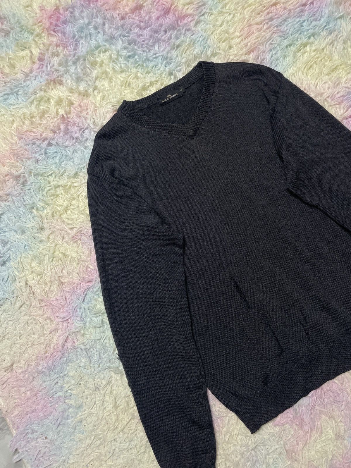 Balenciaga × Vintage ‼️Hearing offer‼️ Balenciaga Sweatshirt Size US L / EU 52-54 / 3 - 3 Thumbnail