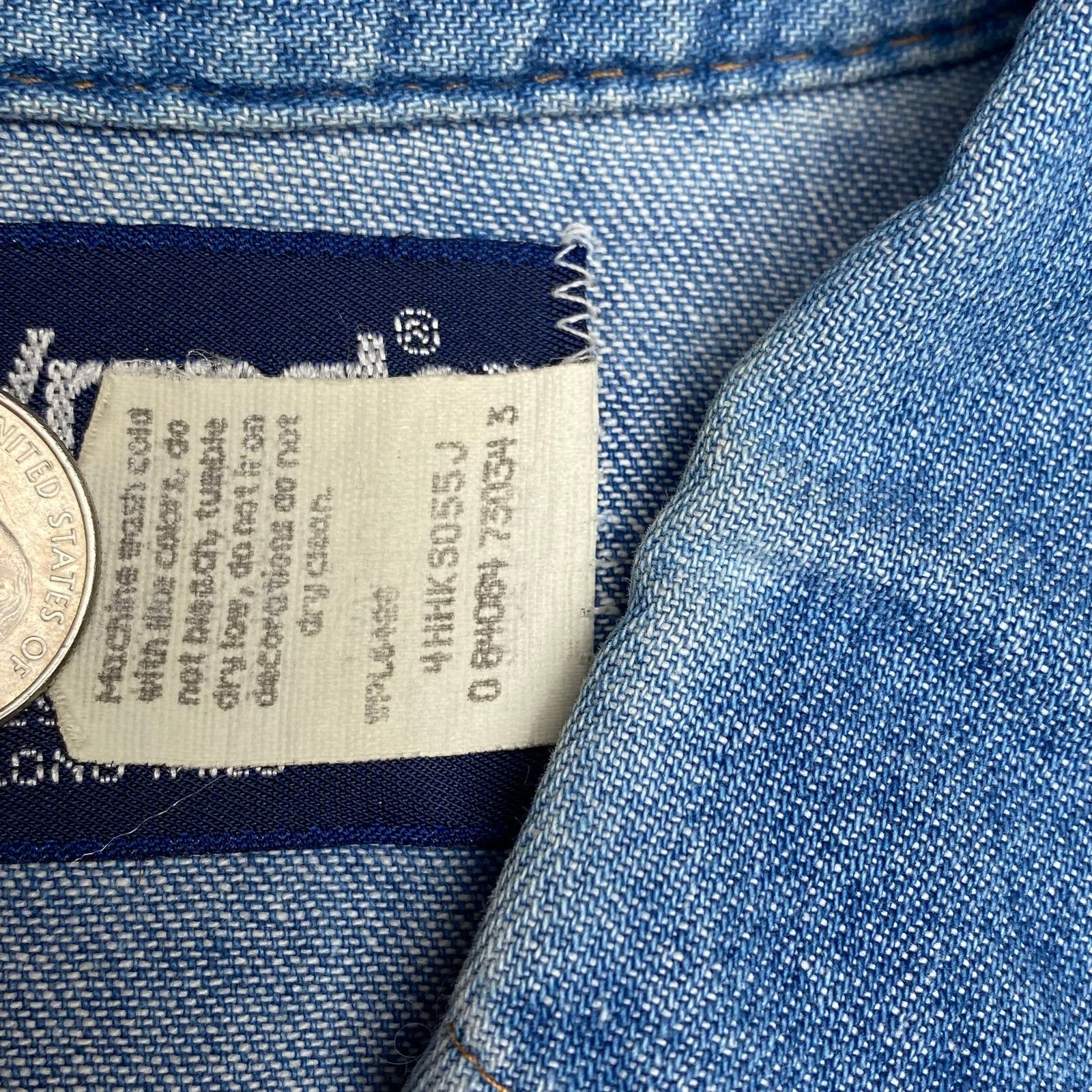 Vintage × Wrangler Vintage 1994 Wrangler NFR National Finals Rodeo Denim Small Size US S / EU 44-46 / 1 - 6 Thumbnail