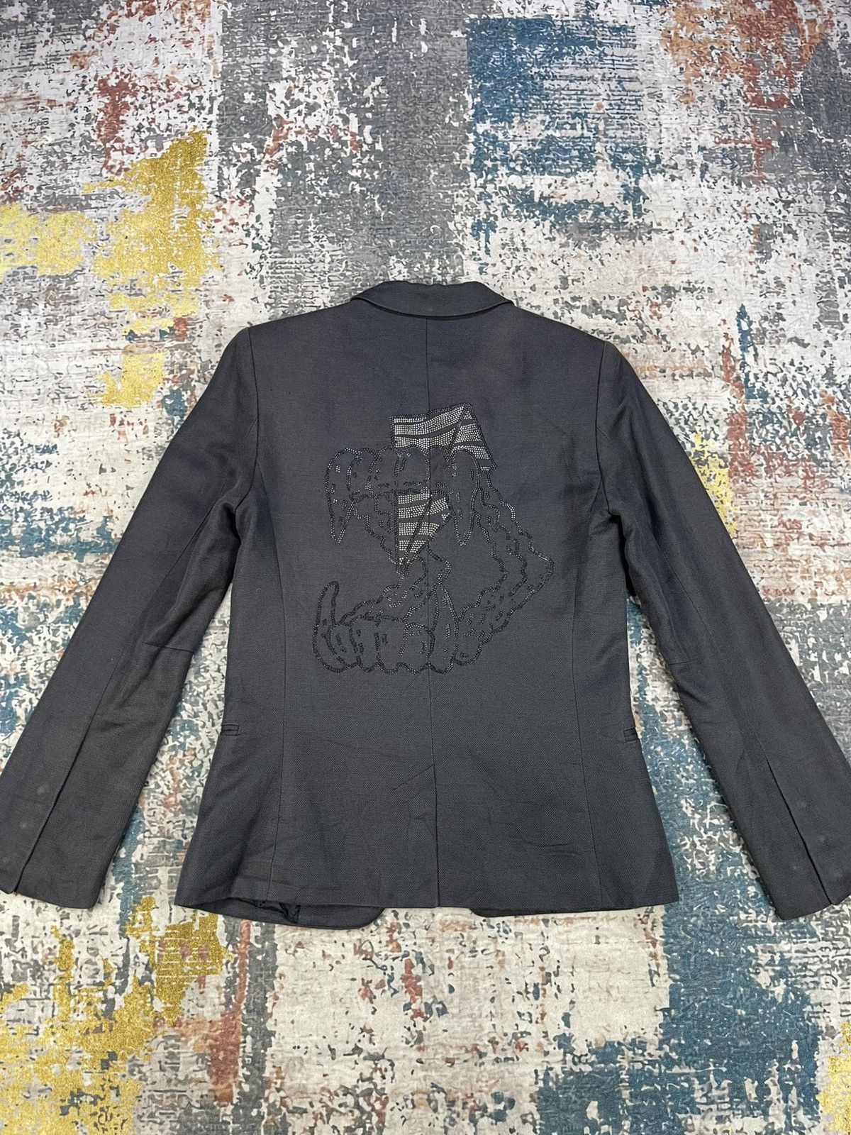 Zadig & Voltaire Maison Zadig & Voltaire Back Fang Sequins Jacket Size XXS / US 00 / IT 34 - 1 Thumbnail