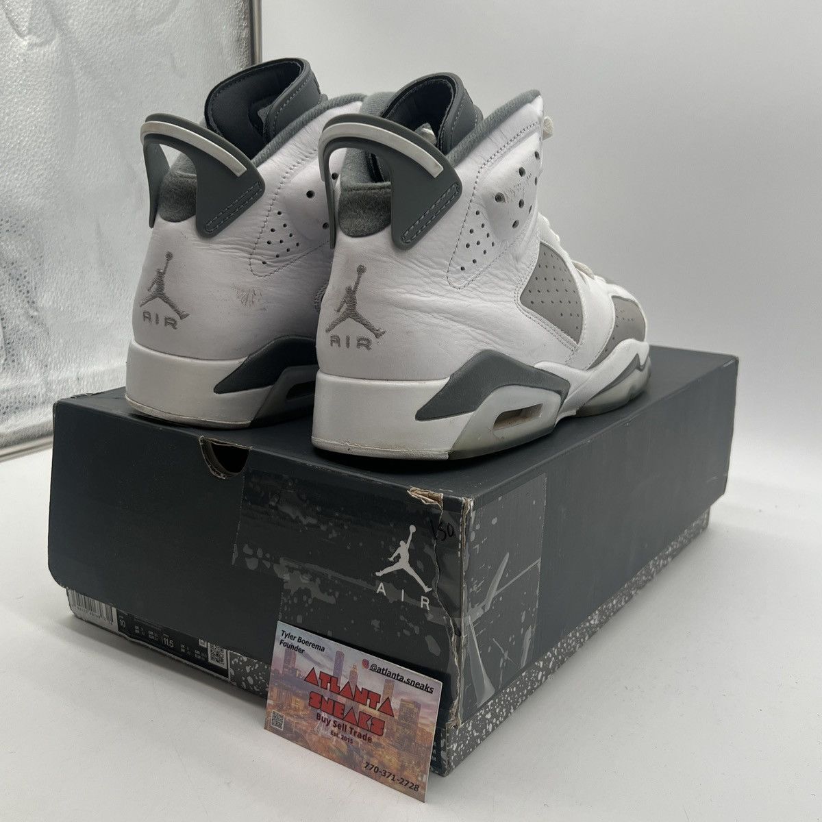 Air Jordan 6 cool grey