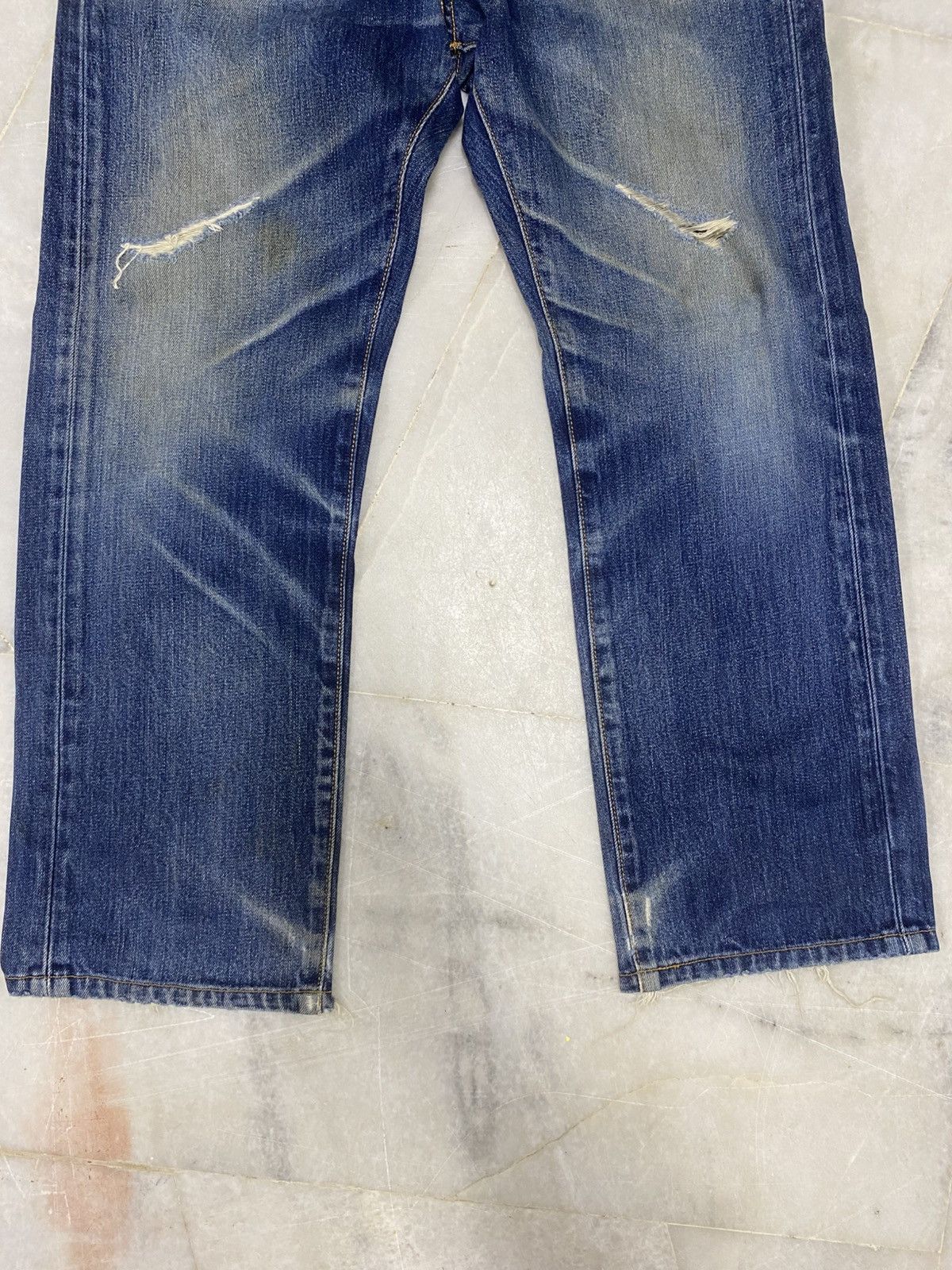 Levi's Size 31x26 Vintage Levis Distressed Jeans Faded Pants Denim Size US 31 - 2 Thumbnail