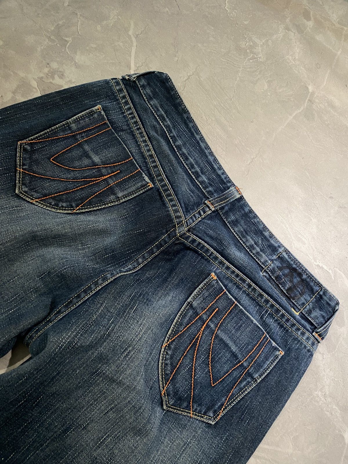 Japanese Brand Avan Archive Designer Style Jeans / Slim Straight Japan Size US 33 - 2 Thumbnail