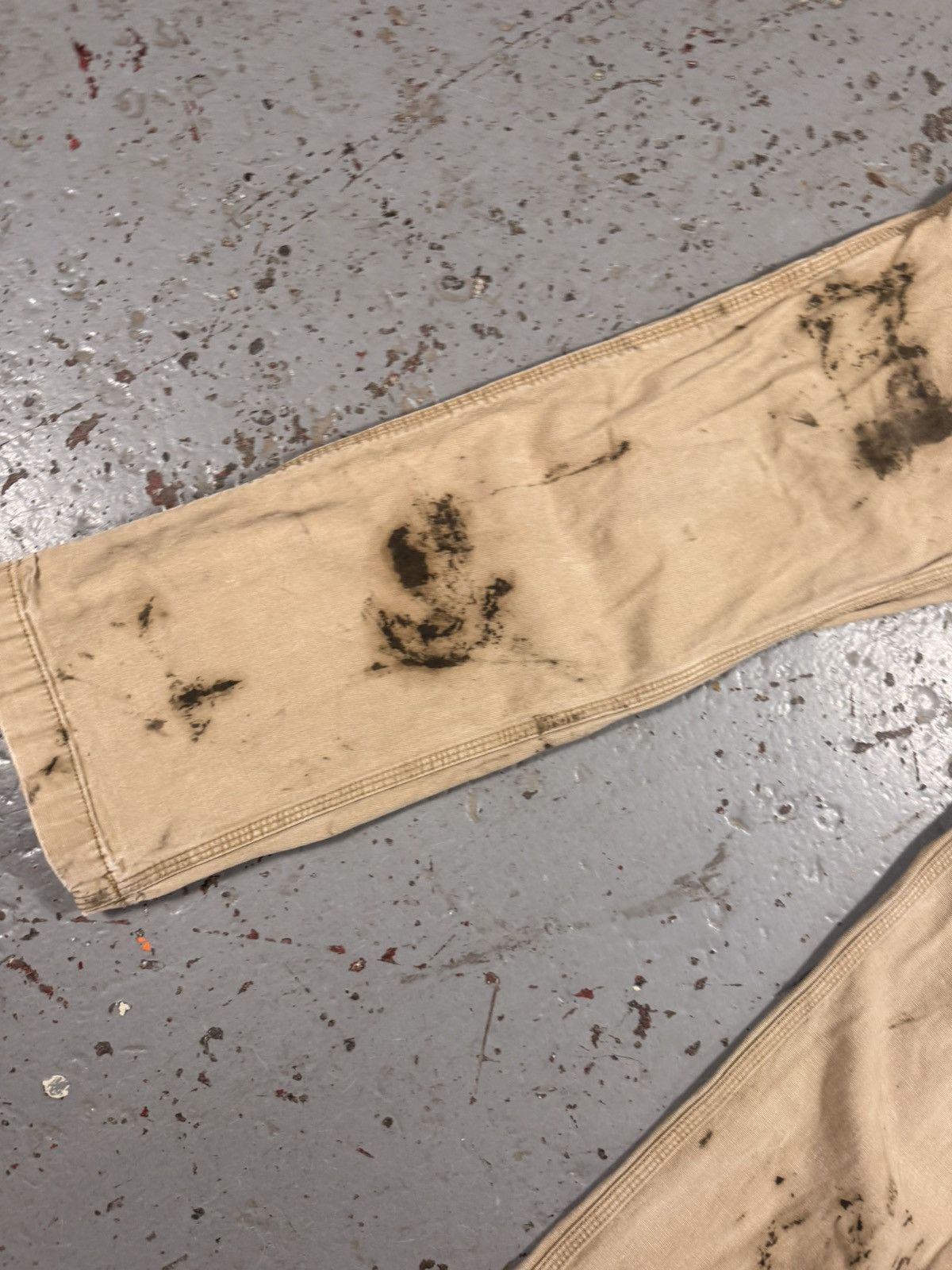 Carhartt Vintage Distressed Stained Carhartt Carpenter Pants Size US 34 / EU 50 - 4 Thumbnail