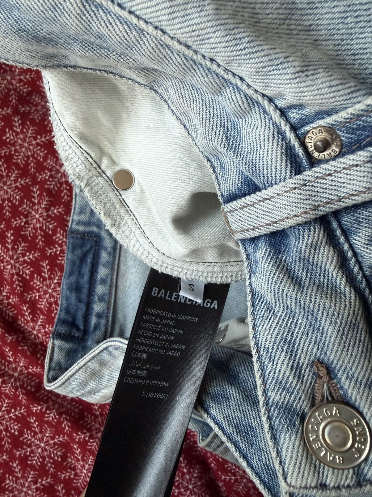 Balenciaga Balenciaga Baggy Denim Light Blue Wash Size US 32 / EU 48 - 6 Thumbnail