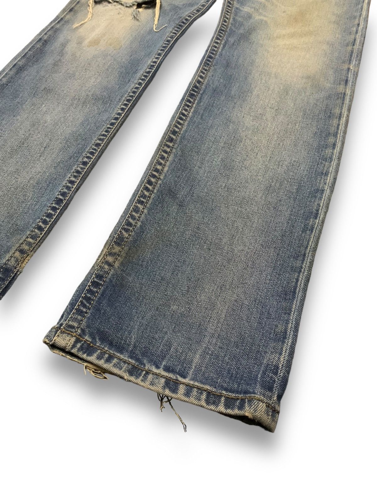 Diesel Diesel Industry Akee Mud Wash Distressed Grunge Jeans Size US 32 / EU 48 - 10 Thumbnail