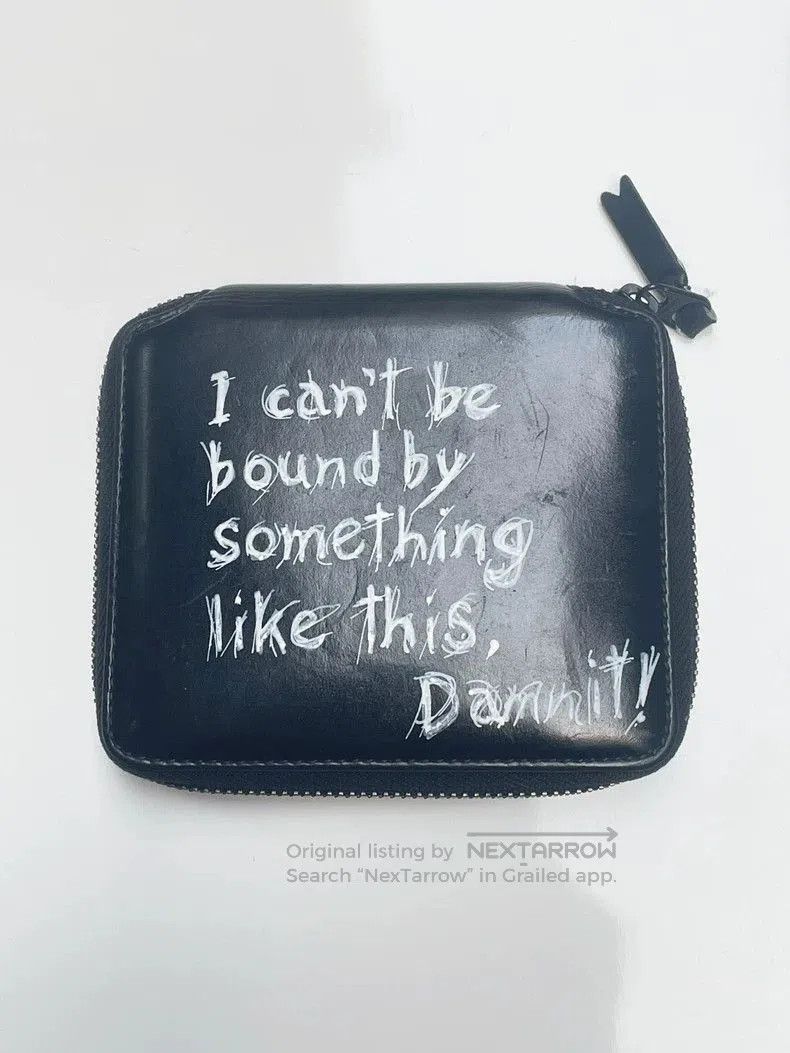 Comme des Garcons COMME des GARCONS Leather Card Holder Wallet. Size ONE SIZE - 1 Thumbnail