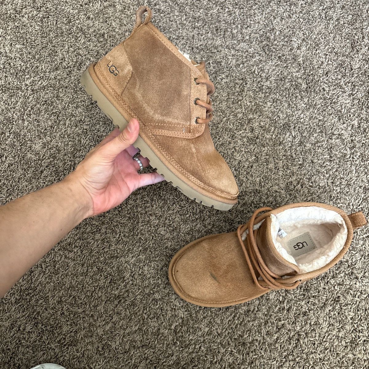 Ugg Tan UGG Neumel chukka boots woman’s size 8 Size US 8 / IT 38 - 6 Thumbnail
