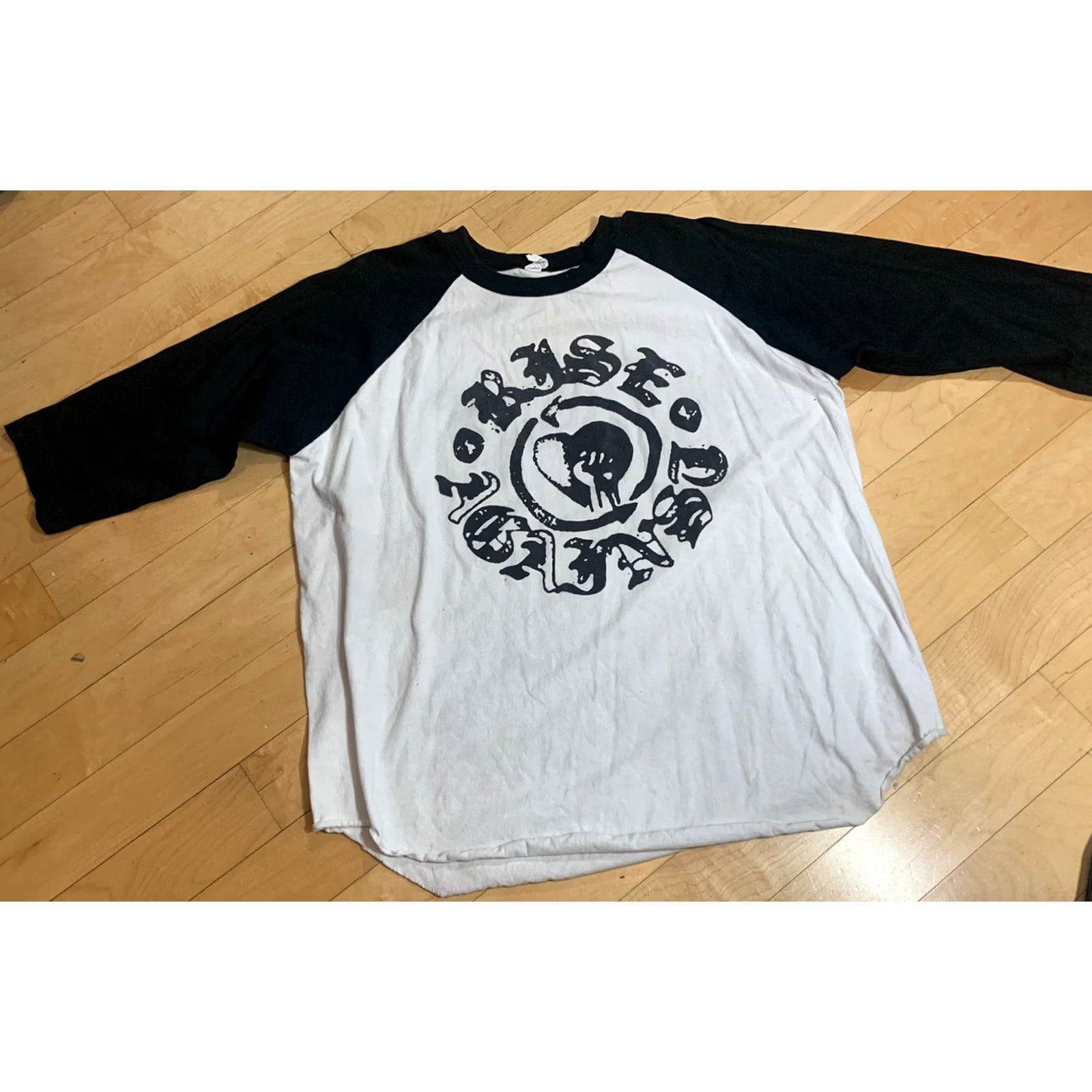 Vintage Rise Against Los Angeles Concert Mens Baseball Shirt XL Extra Large Rare Band Size US XL / EU 56 / 4 - 3 Thumbnail