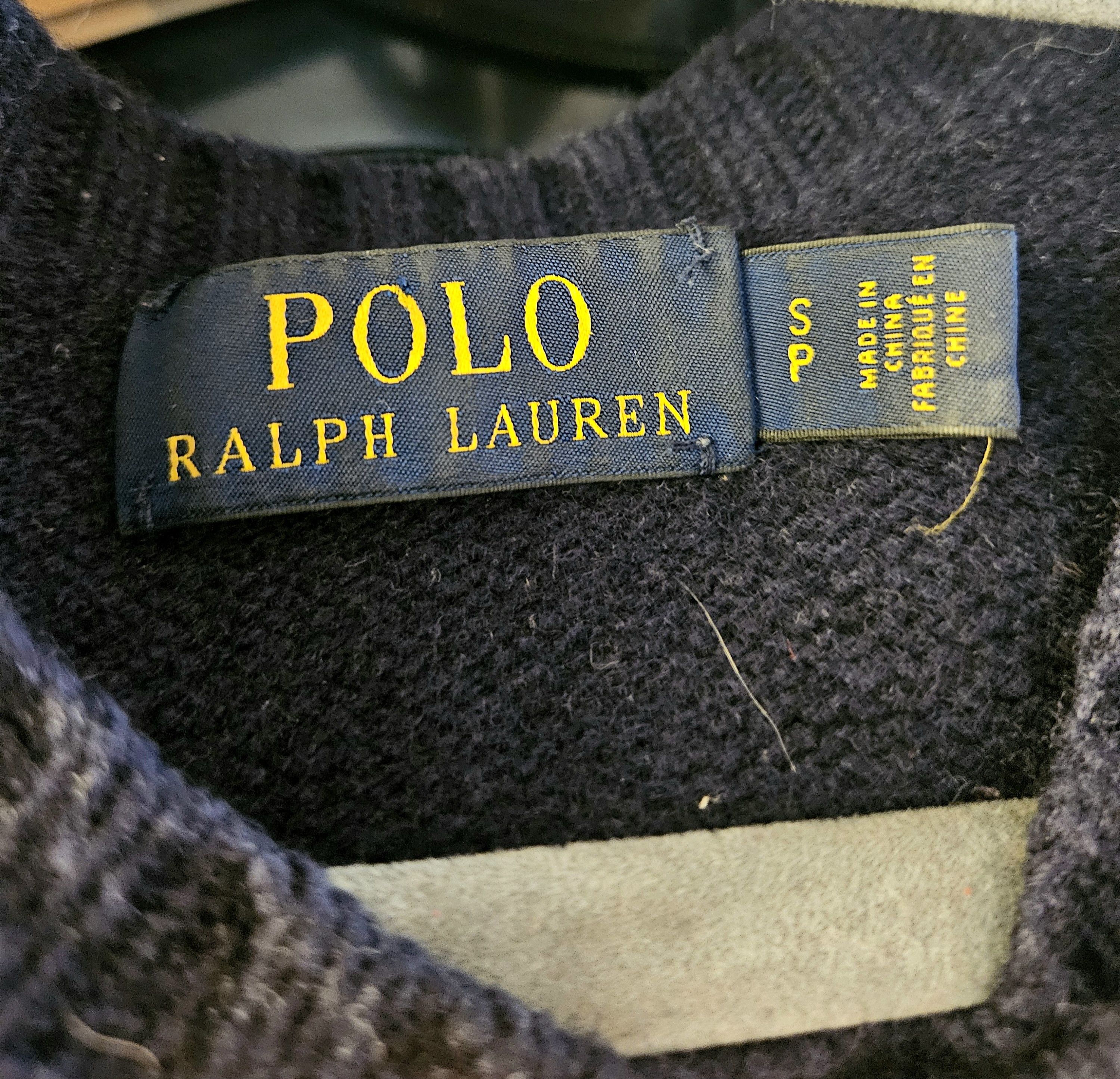 Polo Ralph Lauren 🔥 POLO RALPH LAUREN USA BEAR SWEATER – WOVEN GRAIL – $450 Size US S / EU 44-46 / 1 - 3 Thumbnail