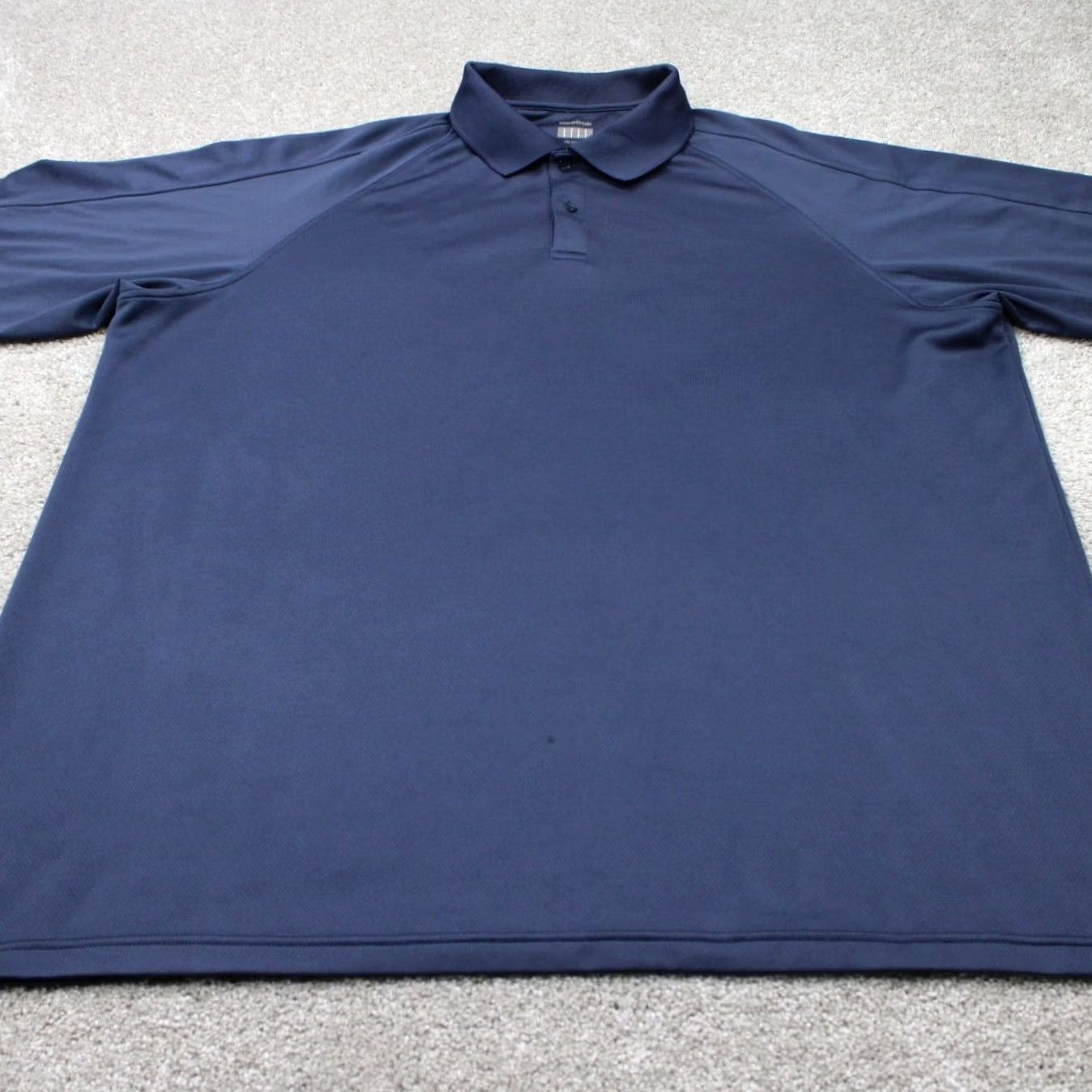 Reebok Reebok Golf Polo Shirt Mens 4XL XXXXL Blue 100% Polyester Short Sleeve Pullover Polo Shirt Golf Shirts Mens Blue 4XL Size US XXL / EU 58 / 5 - 2 Thumbnail