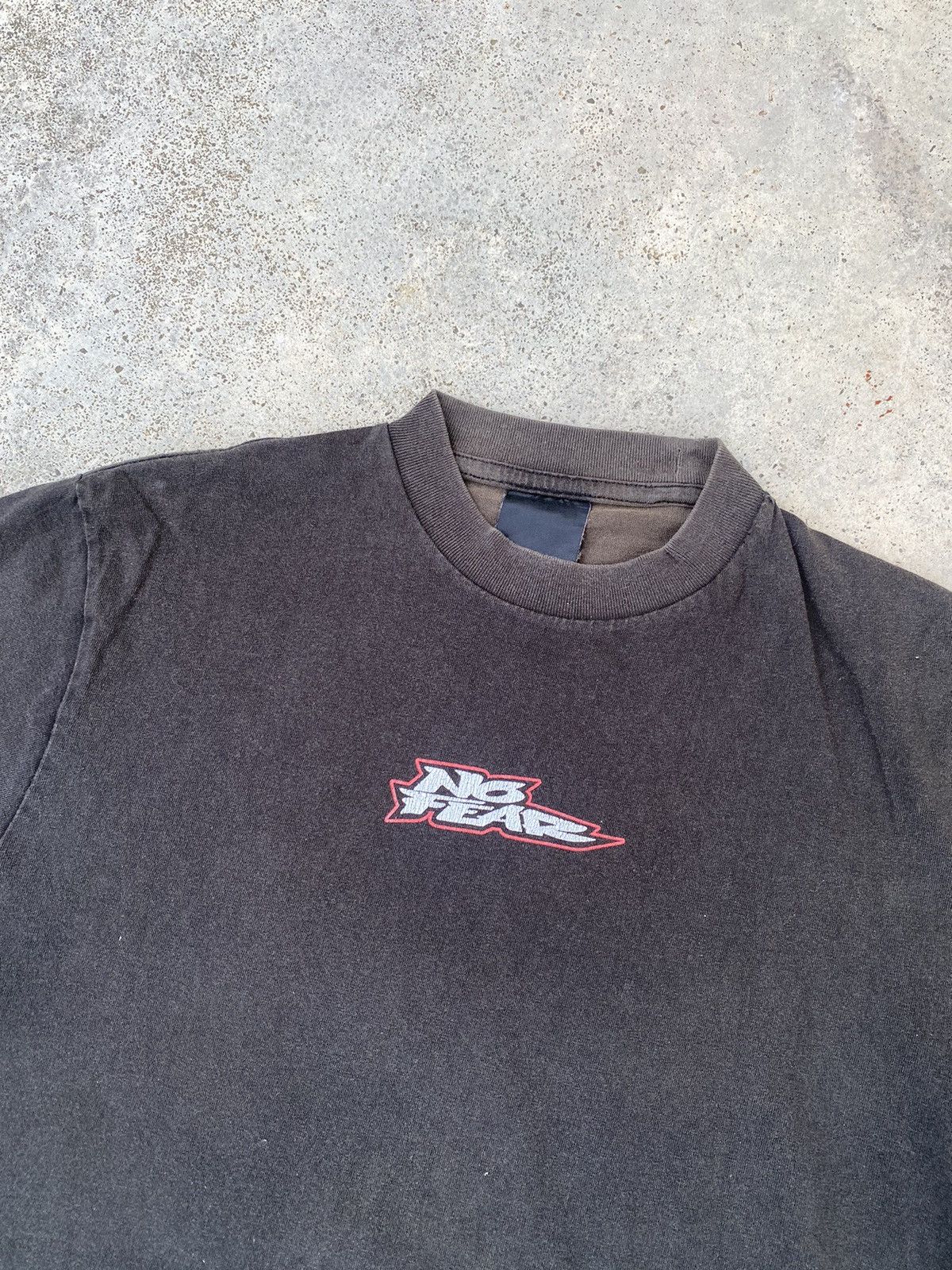 No Fear RARE! Vintage 90 No Fear Single Stitch Skate Tees Size US M / EU 48-50 / 2 - 4 Thumbnail