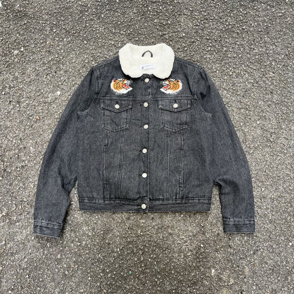 Hysteric Glamour Japanese Sukajan Embroidered Tiger Japan Denim Jacket Size US S / EU 44-46 / 1 - 2 Thumbnail