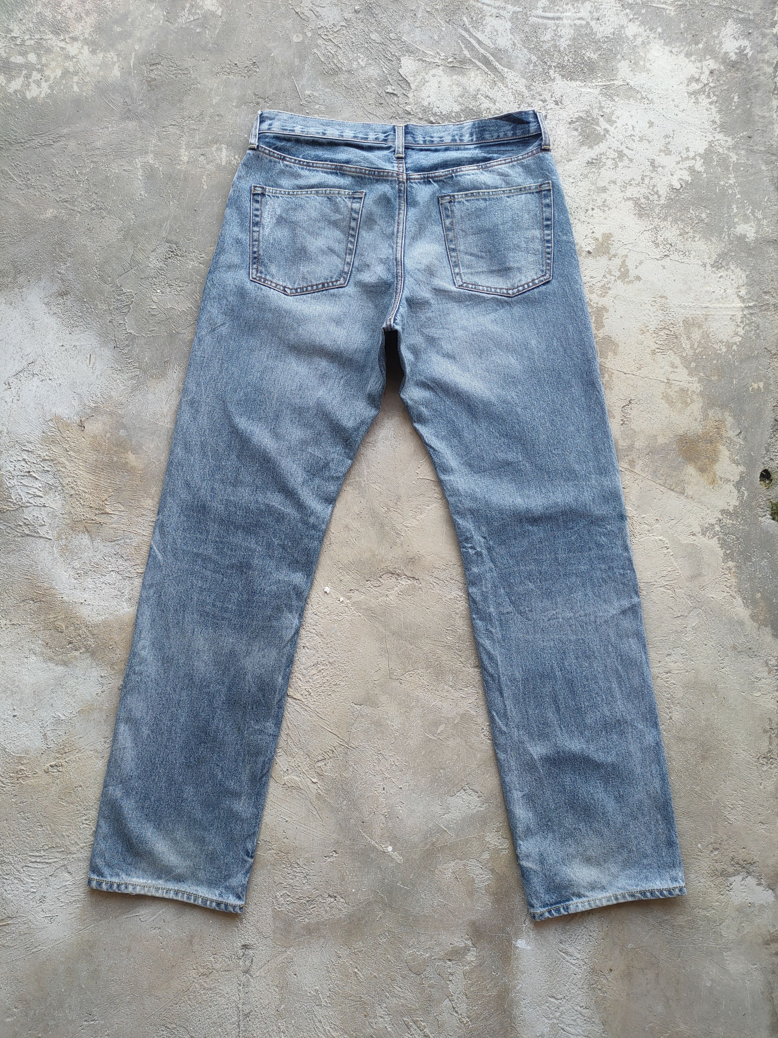 Japanese Brand W33 VINTAGE JAPANESE GU DISTRESSED FADED JEANS DENIM PANTS Size US 33 - 8 Thumbnail