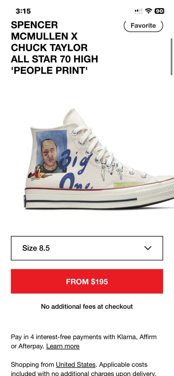 Tyler The Creator Spencer McMullen x Converse Artist series nwt Size US 8.5 / EU 41-42 - 15 Thumbnail