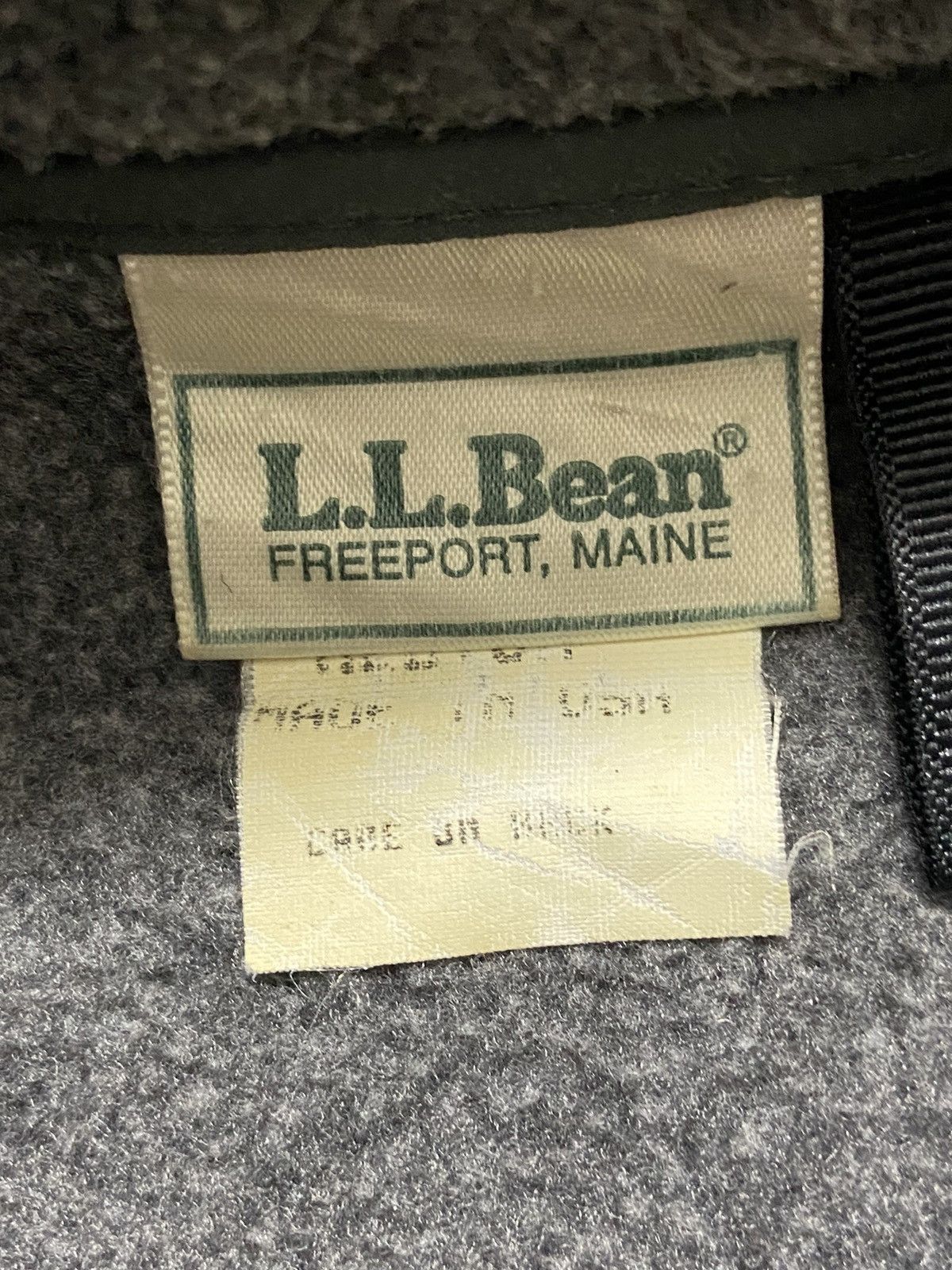 L.L. Bean × Vintage Vintage LL Beam Pullover Fleece Size M / US 6-8 / IT 42-44 - 3 Thumbnail