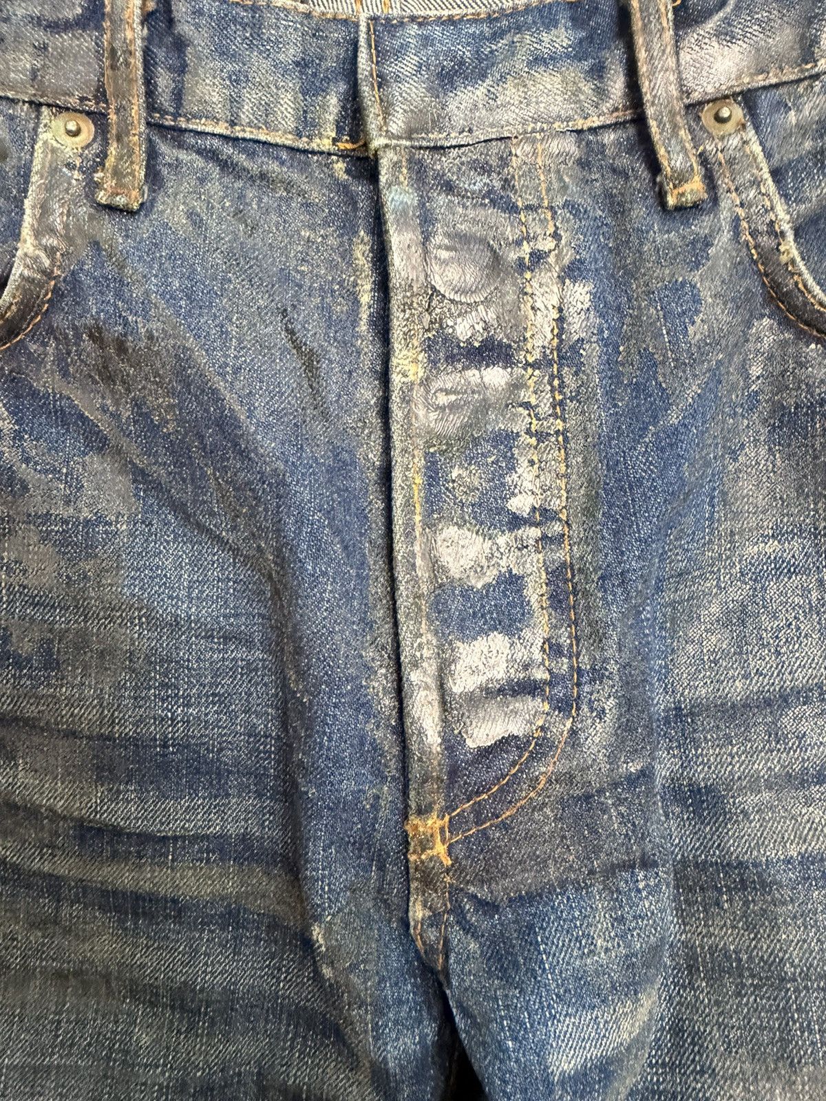 Dior Dior aw14 hedi slimane wax denim Size US 30 / EU 46 - 3 Thumbnail