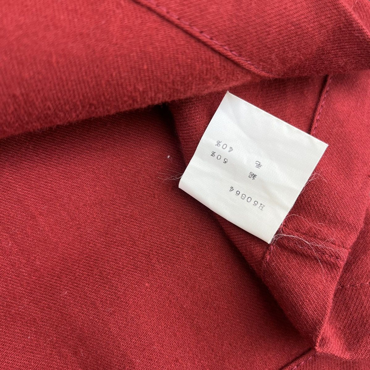 Dior Vintage Christian Dior Monsieur Button Up Shirt Red Size US L / EU 52-54 / 3 - 8 Thumbnail