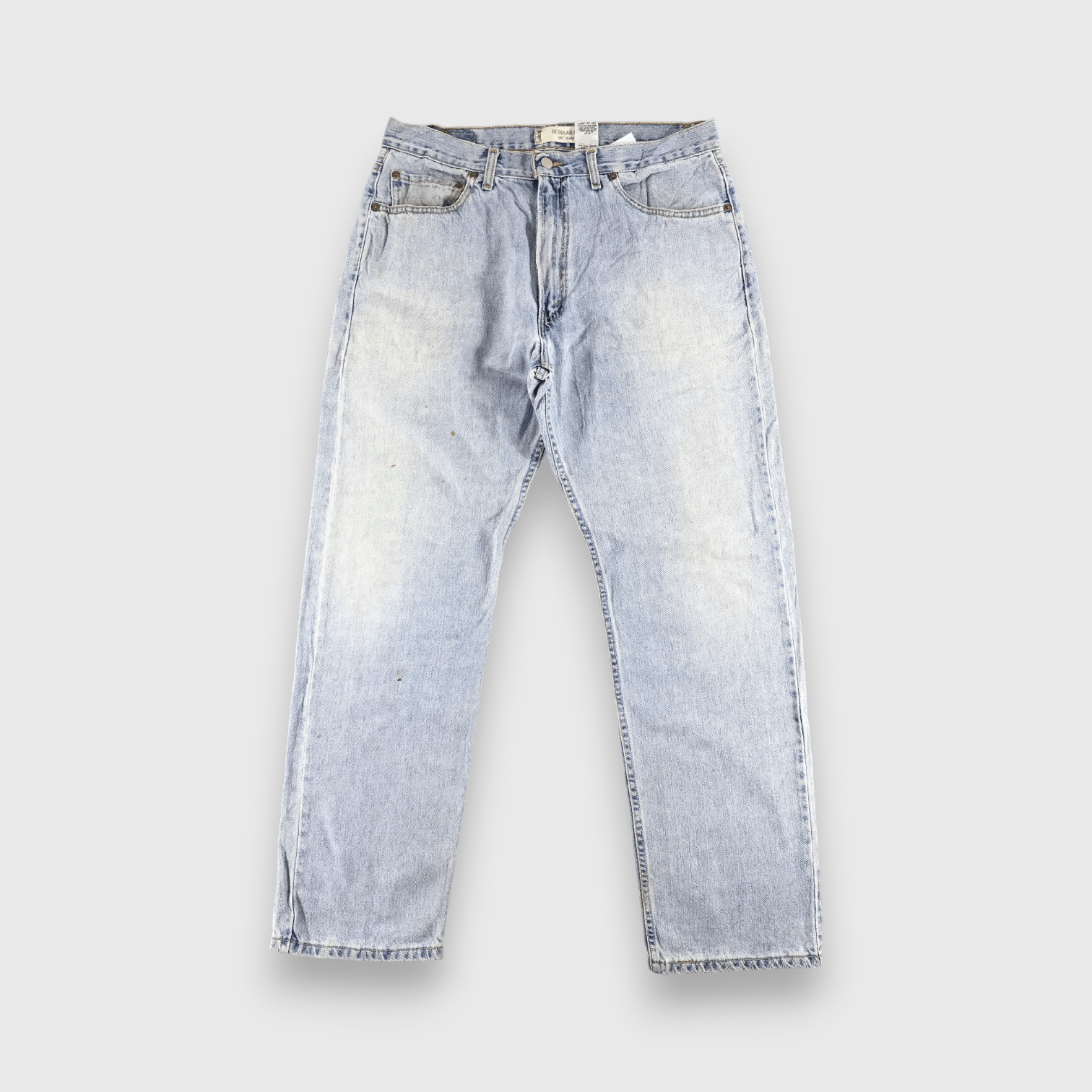 Levi's Vintage Light Wash Levis 505 Jeans-J757 Size US 35 - 1 Thumbnail