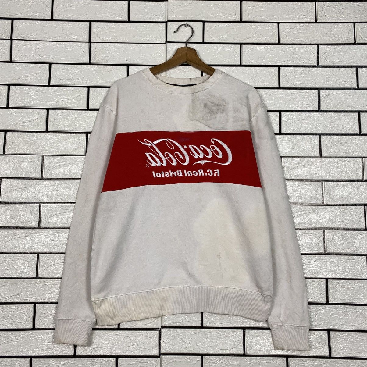 Japanese Brand Vintage Sweatshirt Coca Cola Big Logo Size US S / EU 44-46 / 1 - 2 Thumbnail