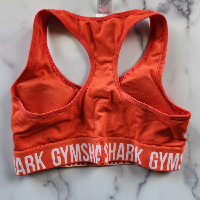 Gymshark Sports Bra Women Medium Green Athletic Run Gym Active Swoosh Logo  Yoga