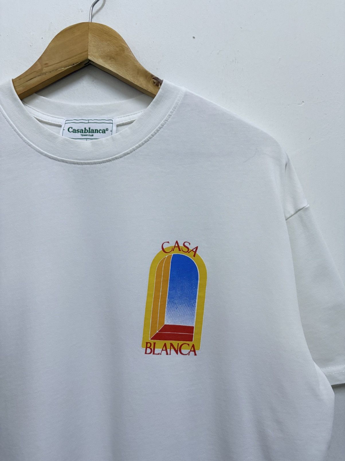 Casablanca SS23 Casablanca Tennis Club - L'Arche De Jour T-Shirt Size US XL / EU 56 / 4 - 6 Thumbnail