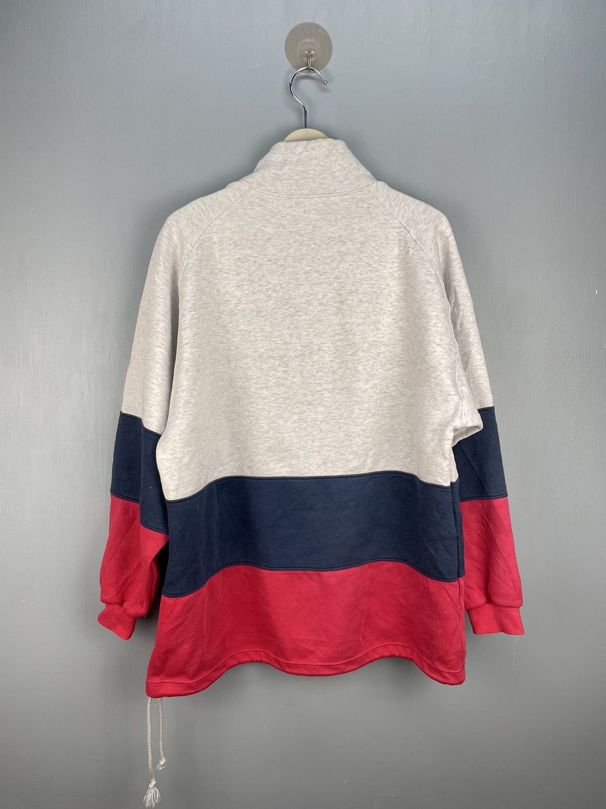 Vintage Vintage 90s Wilson big logo colour block sweatshirt Size US L / EU 52-54 / 3 - 2 Thumbnail