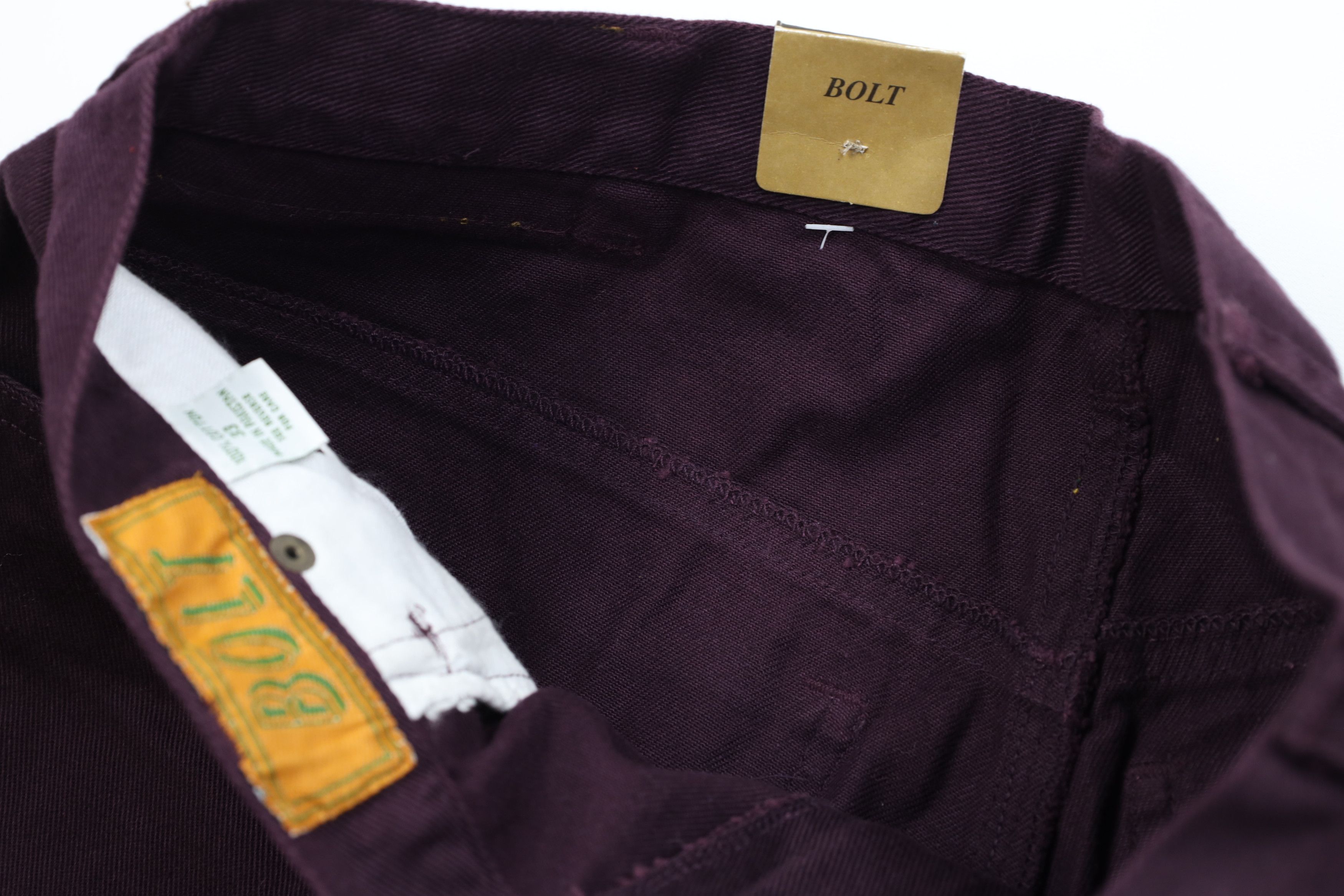 Vintage Deadstock Vintage 90s Streetwear Fit Denim Shorts Purple Size US 33 - 6 Thumbnail