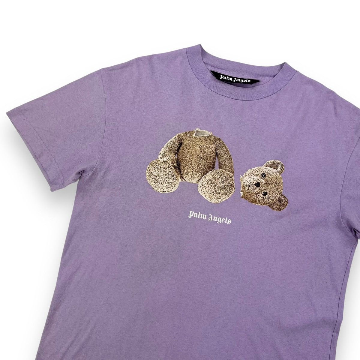 Palm angels purple good bear shirt Size Medium