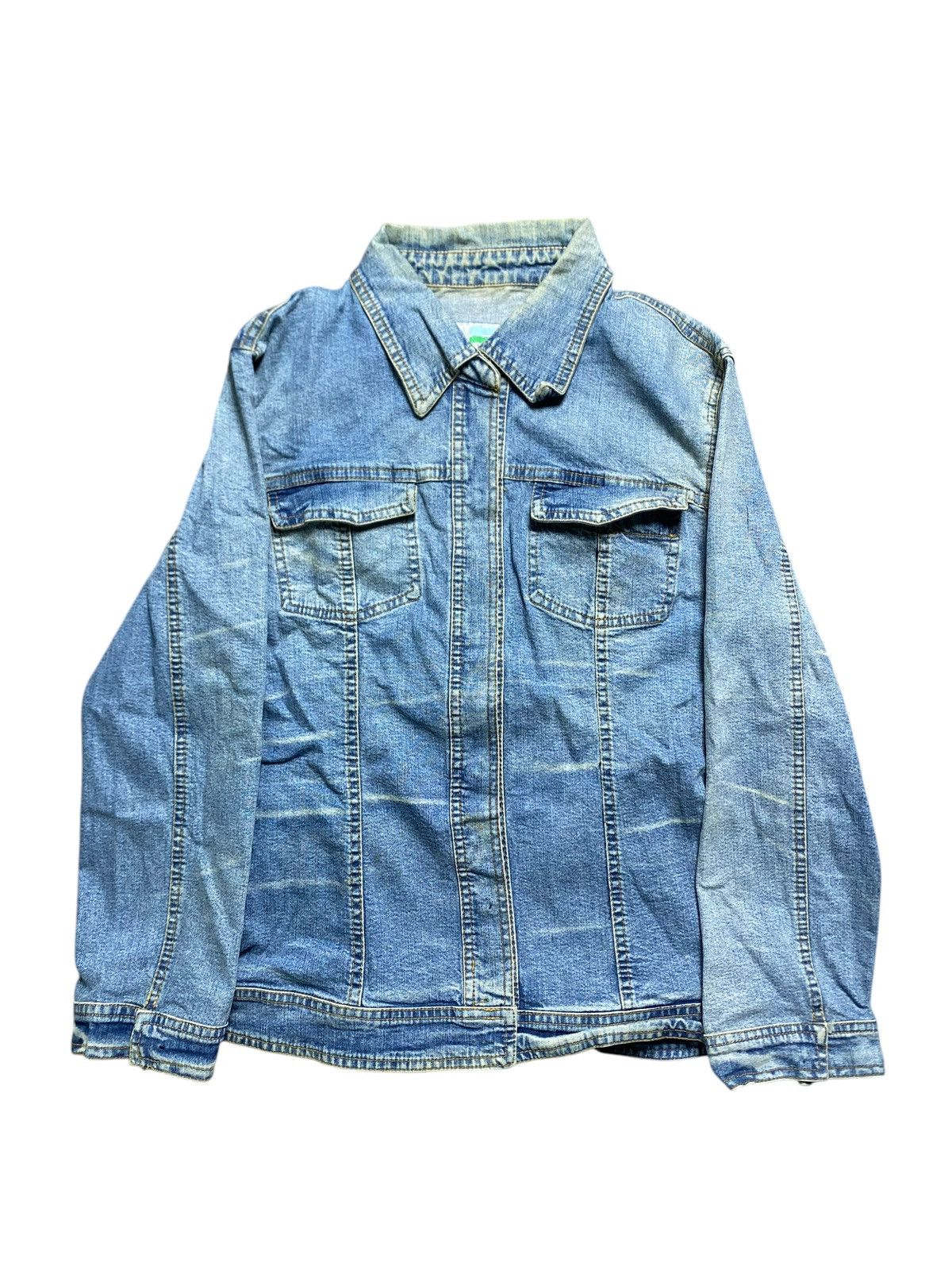 Vintage VINTAGE DENIM JACKET ONDE DE FORME Size US XS / EU 42 / 0 - 1 Thumbnail