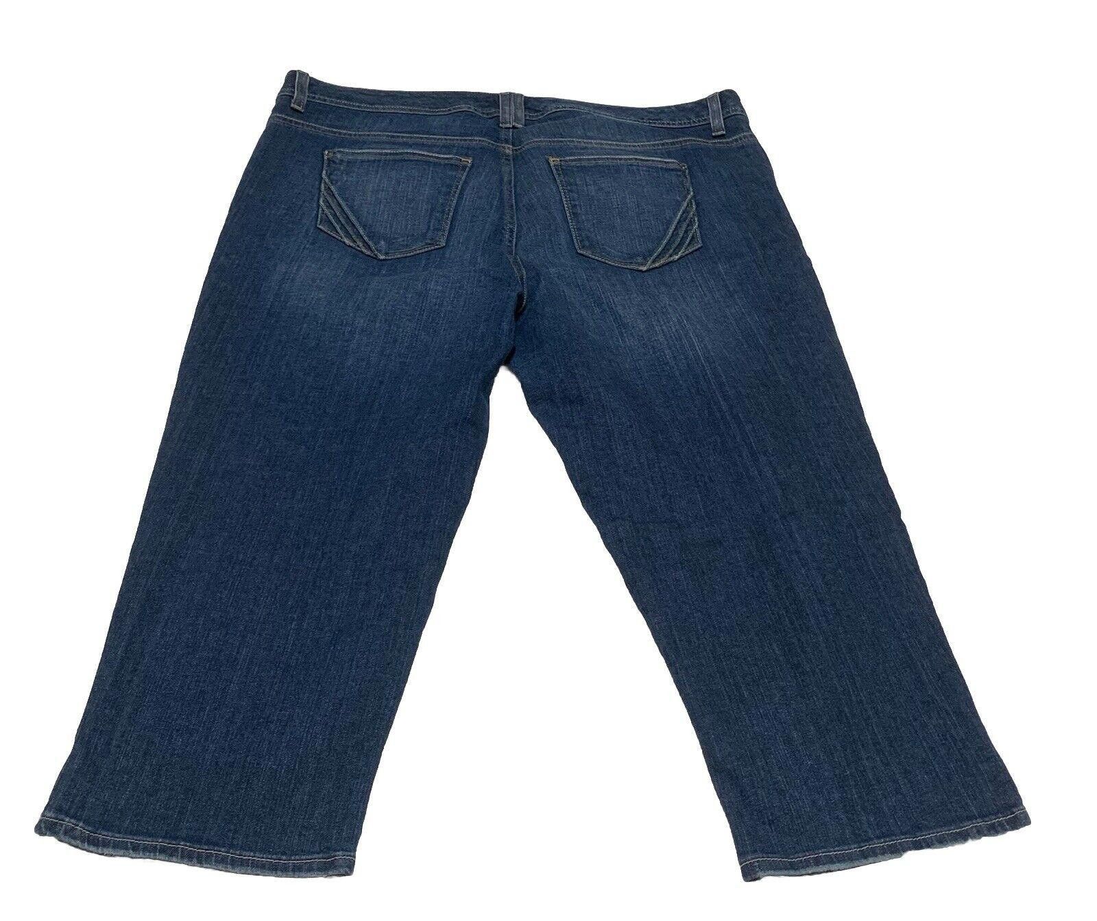 Tommy Hilfiger Tommy Hilfiger Jeans Women’s Size 20 Blue Hope Slim Cropped Size 42" / US 20 - 4 Thumbnail