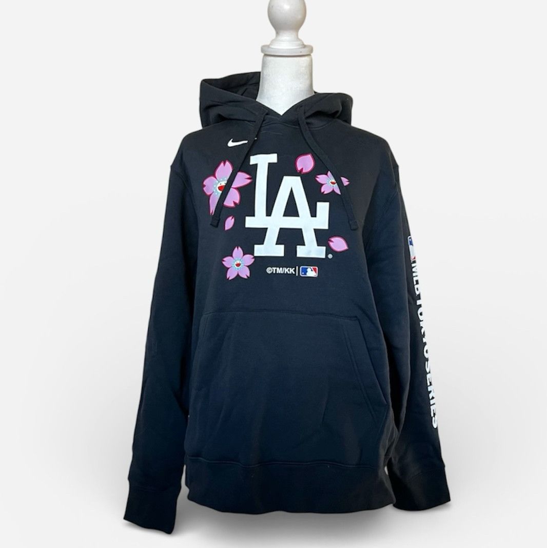 Nike NWT Dodger x Murakami Colab - Black Hoodie | M | Size US M / EU 48-50 / 2 - 2 Thumbnail