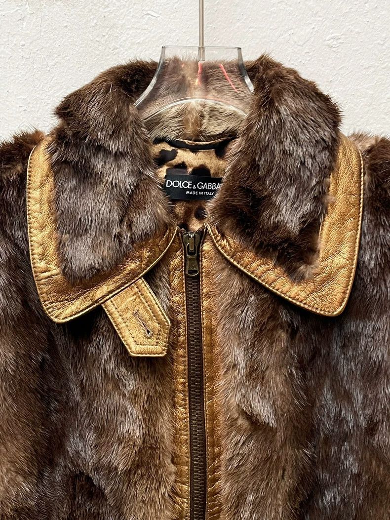 Dolce & Gabbana Dolce & Gabbana Heavy weight mink sheepskin jacket 2504-Nex Size L / US 10 / IT 46 - 2 Thumbnail