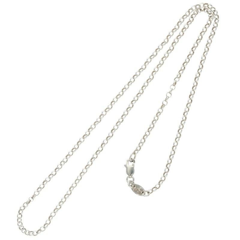 Chrome Hearts Chrome Hearts 16 Inch R16 Silver Chain Necklace Size ONE SIZE - 1 Thumbnail