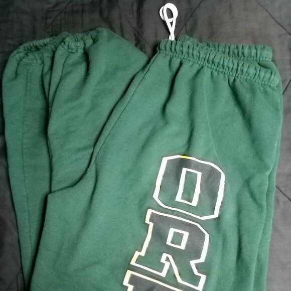 Jerzees Vintage Oregon Ducks Spell Out Sweatpants Joggers Trainers Size US 36 / EU 52 - 1 Thumbnail