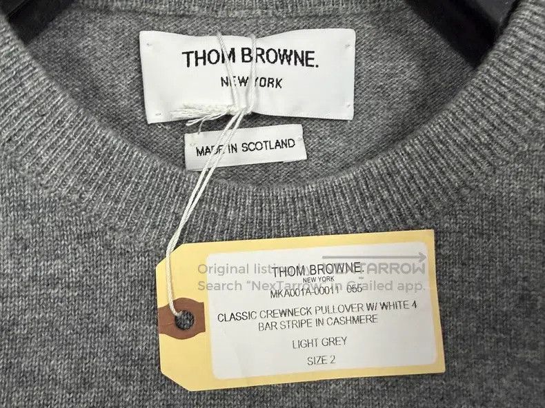 Thom Browne Thom Browne Cashmere Sweater Size US M / EU 48-50 / 2 - 4 Thumbnail