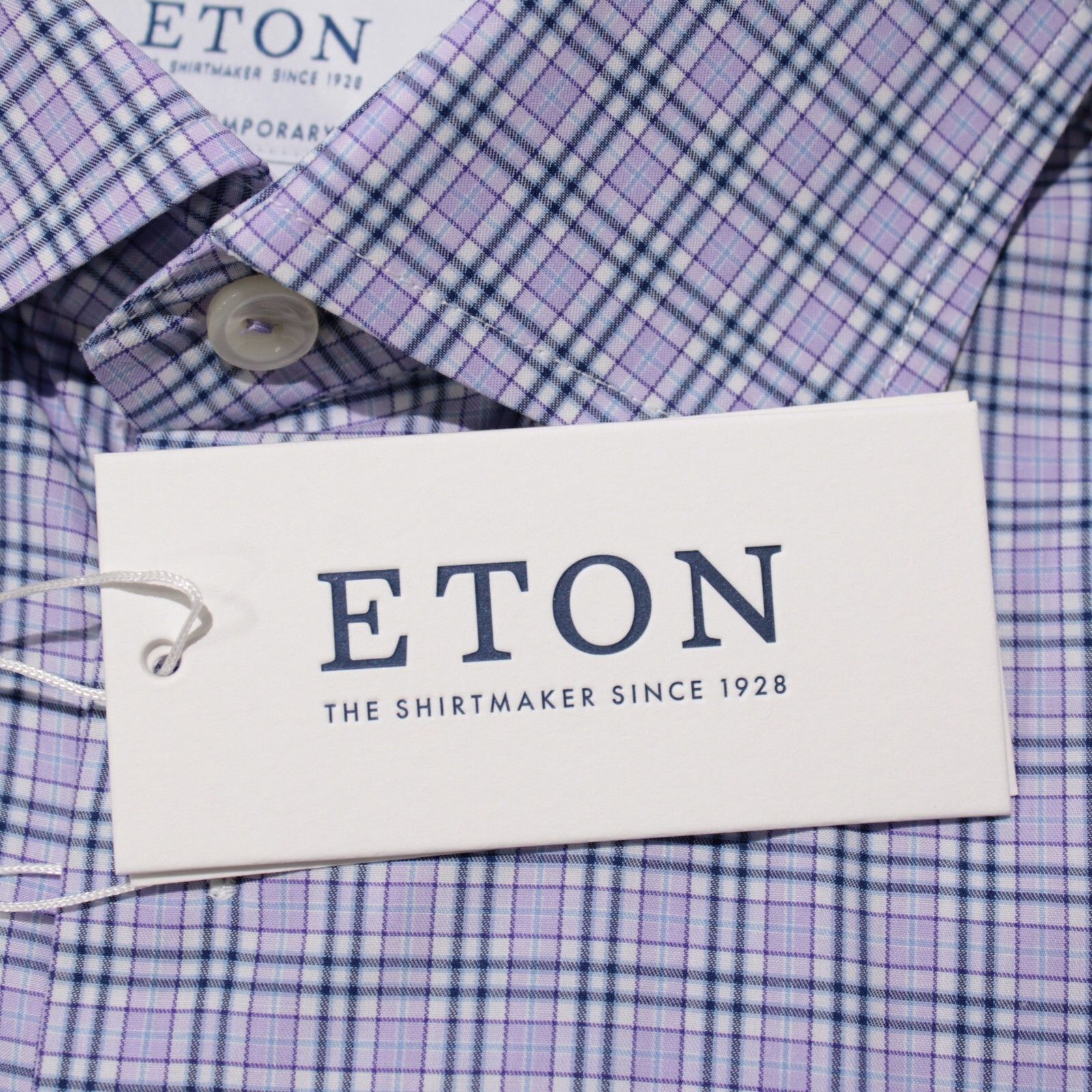 Eton Eton New with tags Shirt Size M US In Purple Size US M / EU 48-50 / 2 - 2 Thumbnail